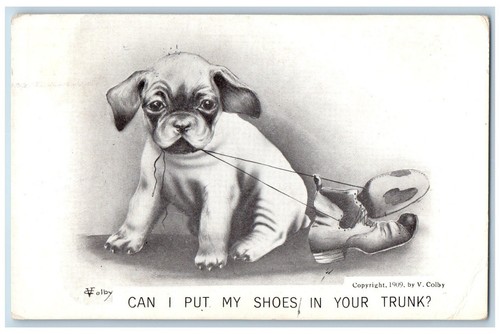Vcolby signed postcard - vcolby,